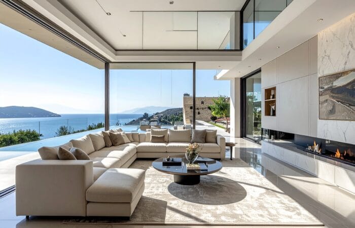 İzmir Modern Villa Dekorasyonu