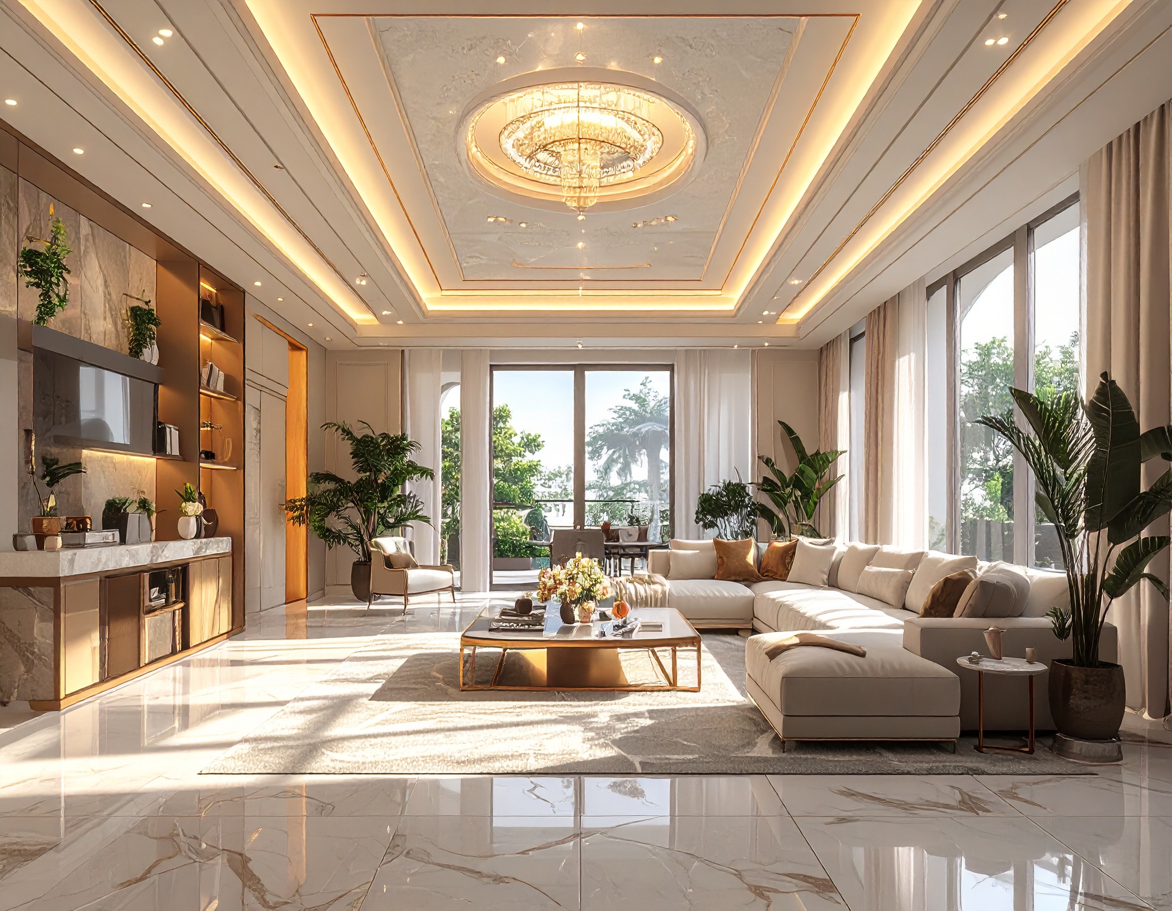 İstanbul Lüks Villa Dekorasyonu